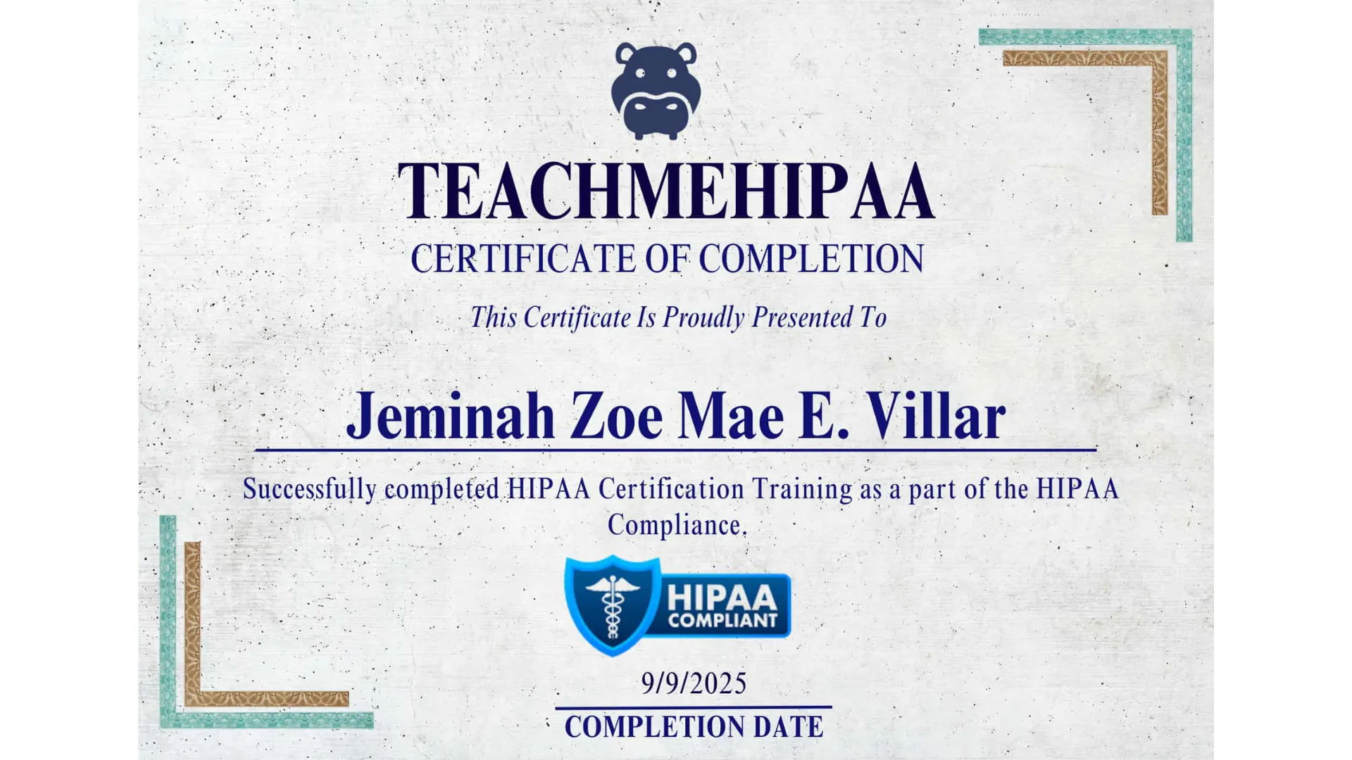 Operations & Administrative Support Certification